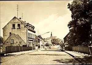 Bild des Verkufers fr Ansichtskarte / Postkarte Bad Wilsnack in der Prignitz, Wittenberger Strae und Kathare Brcke zum Verkauf von akpool GmbH