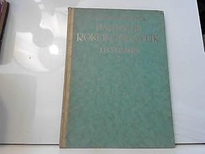 Seller image for Bayrische Rokokoplastik - J.B. Straub und seine Stellung in Landschaft und Zeit for sale by JLG_livres anciens et modernes