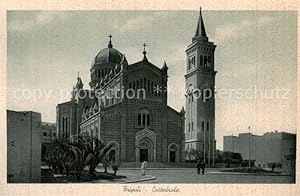 Postkarte Carte Postale 73804006 Tripoli Tripolis Libyen Cattedrale