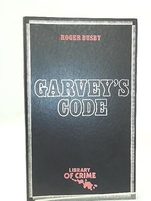 Imagen del vendedor de Garveys Code a la venta por World of Rare Books