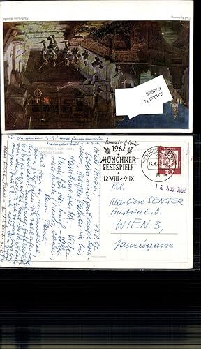 Immagine del venditore per 674646,Stempel Mnchen n. Wien Landstrae 3 1962 Mnchner Festspiele venduto da Versandhandel Lehenbauer