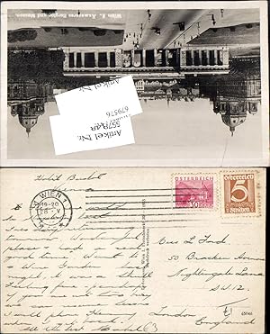 Image du vendeur pour 679576 Stempel Wien 1 n. London England mis en vente par Versandhandel Lehenbauer