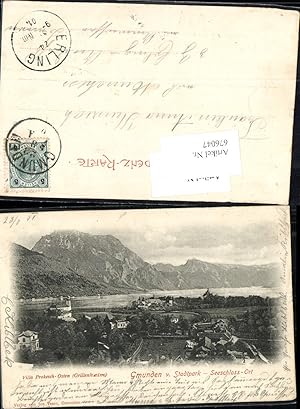 Imagen del vendedor de 676047,Gmunden am Traunsee Seeschloss Villa Prokesch Grillenheim pub Vesco Jos. a la venta por Versandhandel Lehenbauer