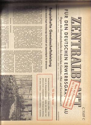 Zentralblatt für den Deutschen Erwerbsgartenbau 19.Jahrgang 1967