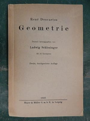 Image du vendeur pour Geometrie mis en vente par Buchantiquariat Uwe Sticht, Einzelunter.