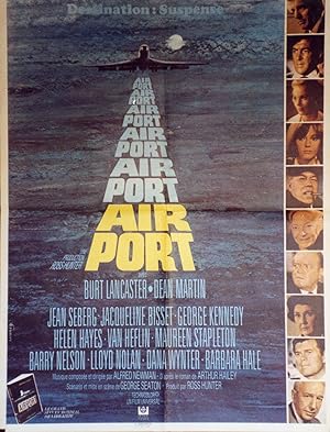 "AIRPORT" Réalisé par George SEATON en 1970 d'après le roman de Arthur HAILEY avec Burt LANCASTER...