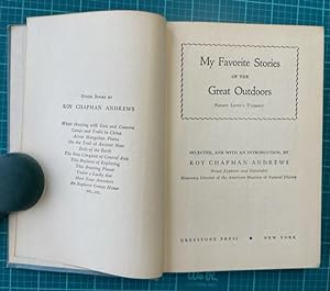 MY FAVORITE STORIES OF THE GREAT OUTDOORS, Nature Lover's Treasury