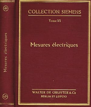 Image du vendeur pour Mesures electriques mis en vente par Biblioteca di Babele