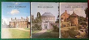 English Country Houses: Early Georgian; Mid Georgian, Late Georgian (3 volume set)