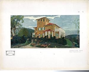 Seller image for Lossow et Kohne, Dresde, Projet Pour Une Vila (Project for a Villa) . from Documents D'Architecture Moderne for sale by Dorley House Books, Inc.