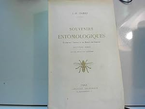 Imagen del vendedor de Souvenirs entomologiques : Etudes sur l'instinct et les moeurs des insectes. a la venta por JLG_livres anciens et modernes