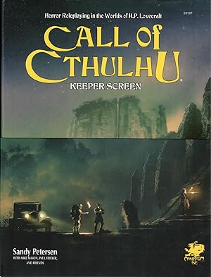 Seller image for Call of Cthulhu: Keeper Screen for sale by Kenneth Mallory Bookseller ABAA