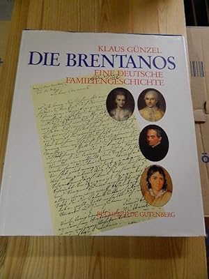 Bild des Verkufers fr Die Brentanos : eine deutsche Familie. zum Verkauf von Versandantiquariat Schfer