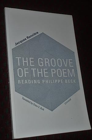 Seller image for The Groove of the Poem: Reading Philippe Beck (Univocal) for sale by Pensees Bookshop