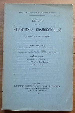 Leçons sur les hypothèses cosmogoniques professées à la Sorbonne