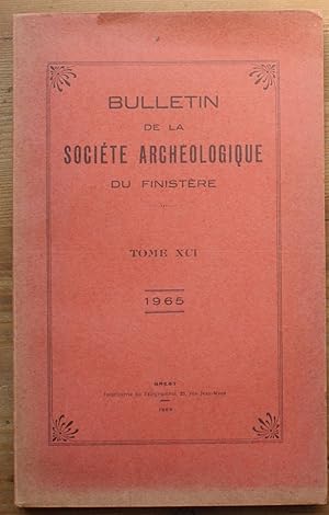 Bulletin de la Société Archéologique du Finistère- Tome XCI - 1965