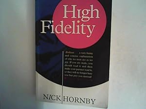 Imagen del vendedor de High Fidelity a la venta por ANTIQUARIAT FRDEBUCH Inh.Michael Simon