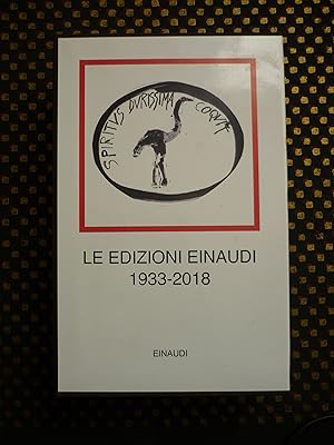 Le edizioni Einaudi 1933-2018