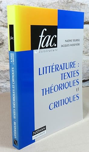 Imagen del vendedor de Littrature : Textes thoriques et critiques. a la venta por Latulu