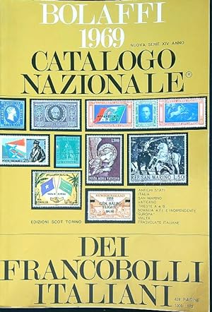 Bolaffi 1969 catalogo Nazionale dei francobolli italiani