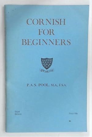 Seller image for Cornish for Beginners. Third Edition. for sale by Plurabelle Books Ltd