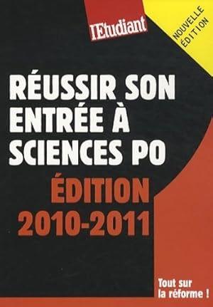 Seller image for R?ussir son entr?e ? sciences Po 2010-2011 - Julie Marie-Leconte for sale by Book Hmisphres