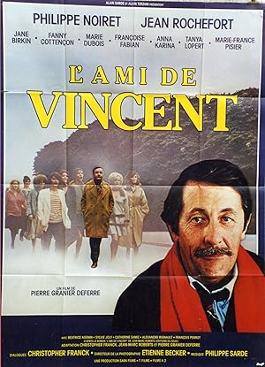 "L'AMI DE VINCENT" Réalisé par Pierre GRANIER-DEFERRE en 1983 avec Jean ROCHEFORT, Philippe NOIRE...