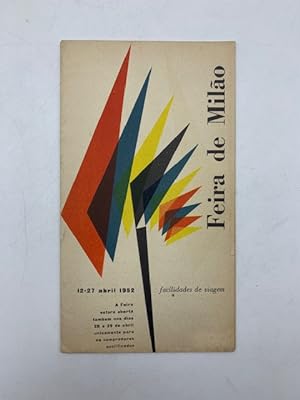 Feira de Milao 12-27 abril 1952 (brochure pubblicitaria)