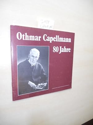 Othmar Capellmann 80 Jahre. Festschrift anlässlich der Vollendung des 80. Lebensjahres von Prof. ...