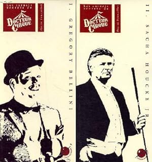 Imagen del vendedor de Les carnets secrets de Docteur Cirque Tome 1: Grgory Bellini Tome 2: Sacha Houcke JR a la venta por Le-Livre