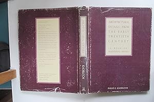 Bild des Verkufers fr Architectural details from the early twentieth century: a book of traditional details zum Verkauf von Aucott & Thomas