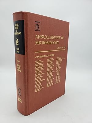 Seller image for Annual Review of Microbiology: 2002 (Volume 56) for sale by Shadyside Books