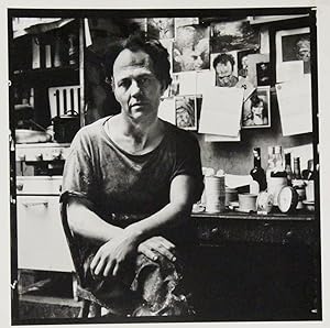 Portrait de Frank Auerbach. Photographie Originale de l'artiste