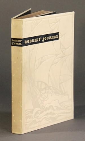 Robbins' journal. Comprising an account of the loss of the Brig Commerce of Hartford (Con.) James...