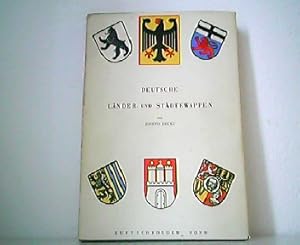 Seller image for Deutsche Lnder- und Stdtewappen. 596 farbige Wappen-Abbildungen von Lndern, Kreisen, mtern und Gemeinden mit einer Einfhrung in die Heraldik. Wappenbcher I. for sale by Antiquariat Kirchheim