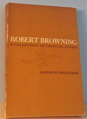 Imagen del vendedor de Robert Browning: A Collection of Critical Essays a la venta por Berthoff Books