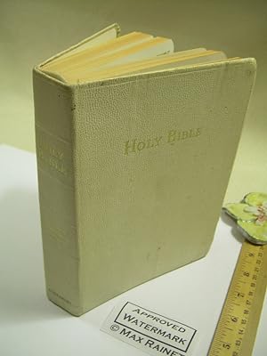 Seller image for The Holy Bible Revised Standard Version RSV Self Pronouncing Edition Containing the Old + New Testaments Translated from Original Tongues Being the Version Set Forth A D 1611 Revised AD 1881 to 1885 + 1901 Compared w/ the Most Ancient Authorities for sale by GREAT PACIFIC BOOKS