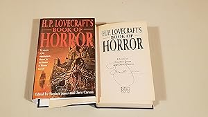 Imagen del vendedor de H.P. Lovecraft's Book Of Horror: Signed a la venta por SkylarkerBooks