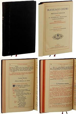 Manuale chori i.e. precum et rituum ad usum ff. minorum S. Francisci Capuccionorum; Provincae Rhe...