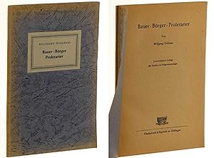 Imagen del vendedor de Bauer, Brger, Proletarier. 2. unvernd. Aufl. a la venta por Antiquariat Lehmann-Dronke