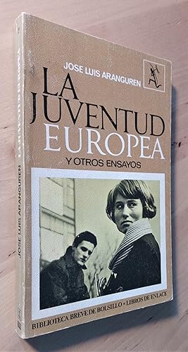 Imagen del vendedor de La juventud europea y otros ensayos a la venta por Llibres Bombeta