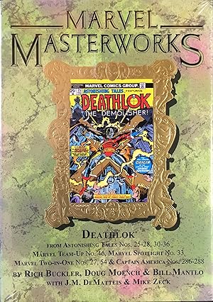 Seller image for MARVEL MASTERWORKS Vol. 127 (Gold Foil Variant) - DEATHLOK for sale by OUTSIDER ENTERPRISES