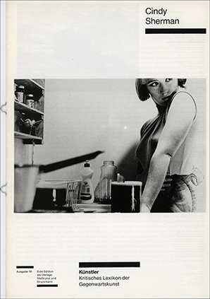 Seller image for Cindy Sherman Kunstler : Kritisches Lexikon der Gegenwartskunst, Ausgabe 18 for sale by Specific Object / David Platzker