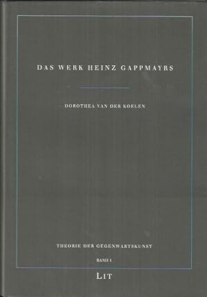 Imagen del vendedor de Das Werk Heinz Gappmayrs: Darstellung und Analyse a la venta por bcher-stapel