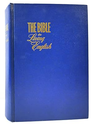 Image du vendeur pour THE BIBLE IN LIVING ENGLISH mis en vente par Rare Book Cellar