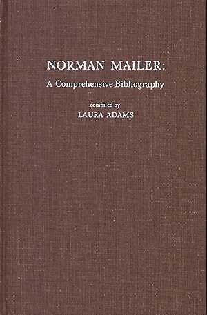 Seller image for NORMAN MAILER: A COMPREHENSIVE BIBLIOGRAPHY for sale by Antic Hay Books