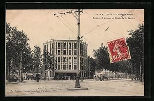 Seller image for Carte postale Saint-Denis, Carrefour Pleyel, Boulevard Ornano et Route de la Rvolte for sale by Bartko-Reher