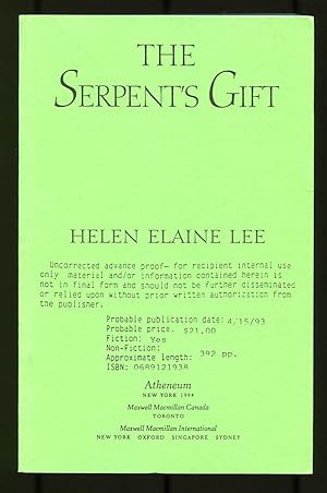 Imagen del vendedor de The Serpent's Gift a la venta por Between the Covers-Rare Books, Inc. ABAA