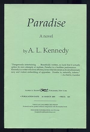 Bild des Verkufers fr Paradise zum Verkauf von Between the Covers-Rare Books, Inc. ABAA