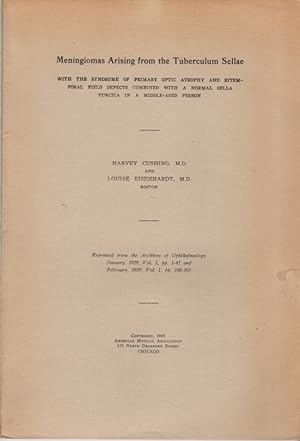 Meningiomas Arising from the Tuberculum Sellae with the Syndrome of Primary Optic Atrophy and Bit...